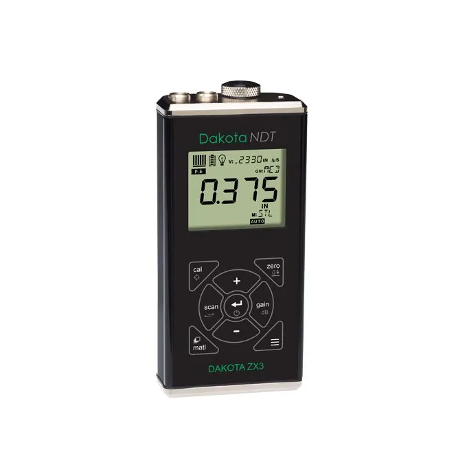 Dakota ZX-3 – Medidor de espesores con ganancia regulable